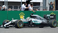 Hamilton: "Hice una gran salida y no cometí ningún error"