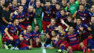 El Barça, rey de la Supercopa: iguala al Milán con cinco