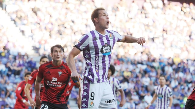 Los repartidos goles del Real Valladolid