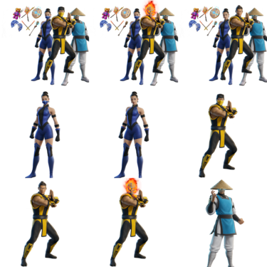 Scorpion, Kitana y Raiden de Mortal Kombat llegan a Fortnite: así son sus espectaculares nuevas skins, emotes y accesorios