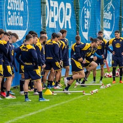Jaime y Barbero, únicas bajas del Depor ante la Real Sociedad B