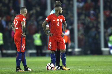 Chile - Paraguay, en imágenes