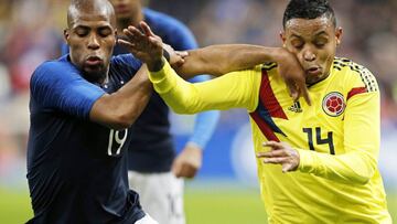 Luis Fernando Muriel ante Francia