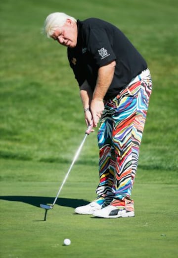 El golfista John Daly y sus extravagantes pantalones