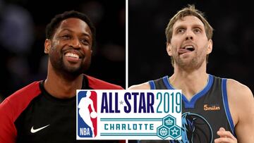 Nowitzki y Wade, refuerzos de lujo para el All Star Game
