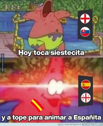 El casi descalabro de Inglaterra y la goleada de España, protagonistas de los memes de octavos