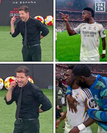 Las provocaciones de Simeone: protagonistas de los memes de la Supercopa