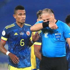 Audio del VAR del gol que validó Pitana en Brasil - Colombia