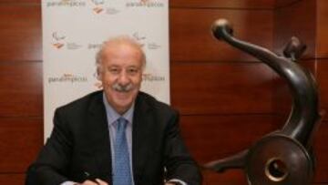 Vicente del Bosque, seleccionador espa&ntilde;ol de f&uacute;tbol.