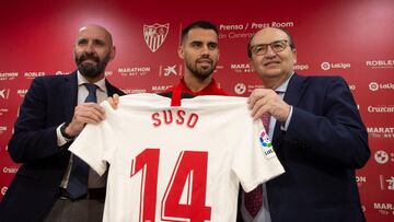 Suso: "Es el momento perfecto para jugar en el Sevilla"