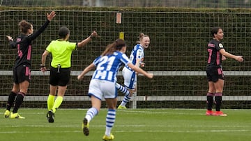 28/02/21 FUTBOL FEMENINO PRIMERA IBERDROLA
REAL SOCIEDAD - REAL MADRID
GOL DE FRANSSI 1-1 ALEGRIA