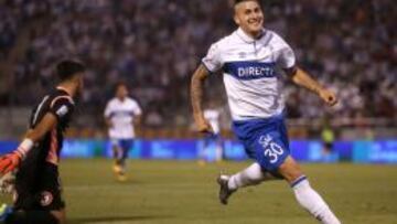 Así celebró Castillo ante Unión.