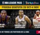 El League Pass de la NBA, gratis hasta el 4 de noviembre