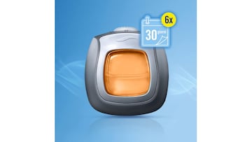 Este ambientador de coche de Ambipur dura hasta 30 d¨ªas y est¨¢ disponible en Amazon.