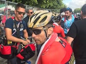 Visconti chocó con un coche: “Es milagroso seguir con vida”