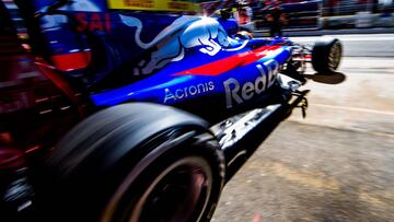 Carlos Sainz durante el Gran Premio de España 2017.