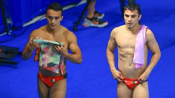 Yahel Castillo y Juan Celaya pierden el bronce en el trampolín