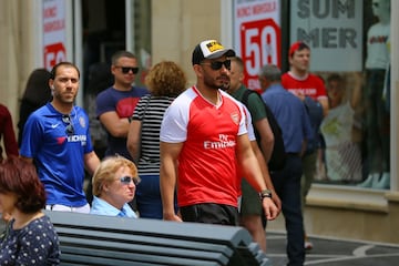 La capital de Azerbaiyán acogerá la final de la Europa League entre el Chelsea y el Arsenal Y ya está preparándose para el partido que se disputará mañana en el Estadio Olímpico de Bakú.