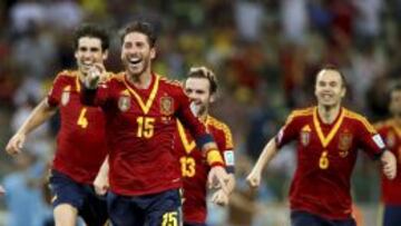 Ramos, Iniesta y Torres, en el once ideal de la Confederaciones