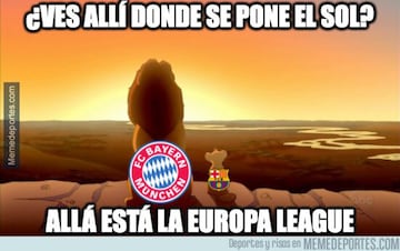 Los mejores memes de la derrota del Barcelona en Champions