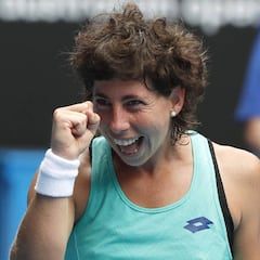 Épica remontada de Carla Suárez, que vuelve a cuartos