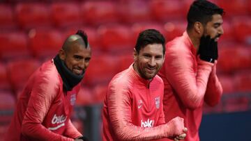 Vidal, Messi y Luis Su&aacute;rez.