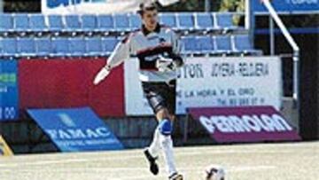 El portero de la Gramenet, David Valle, salvó a su equipo en tres intervenciones de gran mérito frente a un Mallorca B que vendió cara su derrota.