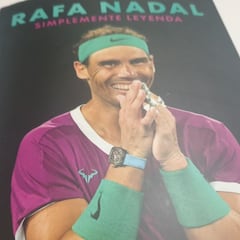 'Rafa Nadal, Simplemente Leyenda': biografía ilustrada