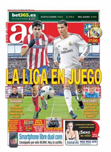 Las portadas de AS de marzo