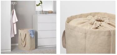 Ni cesto ni cubo: este es el novedoso remedio de IKEA para guardar la ropa sucia