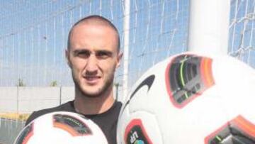 <b>CON GANAS. </b>Dani regresará a la titularidad y quiere volver a liderar al Recre en el Colombino.