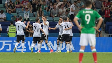 M&eacute;xico vs Alemania, Copa Confederaciones