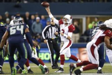 Carson Palmer, quarterback de Arizona Cardinals, logró imponer su juego aéreo ante una de las mejores defensas contra el pase la NFL.  