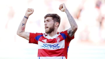 Tsitaishvili celebra un gol.