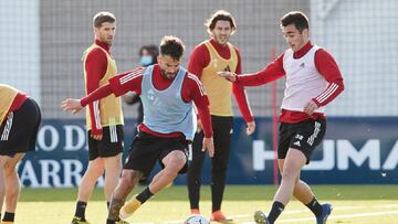 David García y Calleri, con el grupo