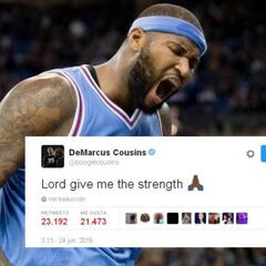 Cousins se desespera con los Kings: "Señor dame paciencia"