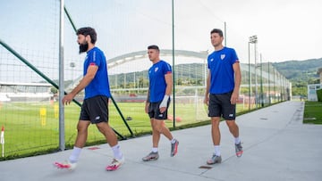 Villalibre, Capa y Vesga esta tarde en Lezama.