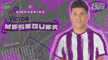 Oficial: Víctor Meseguer jugará en el Pucela