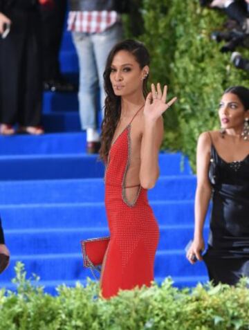 Joan Smalls en la Met Gala 2017