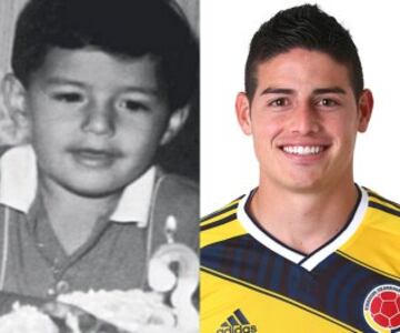 James Rodríguez tuvo una infancia difícil, sin embargo, hoy la vida se sonrie. 