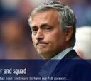 Comunicado oficial del Chelsea: "Total apoyo a Mourinho"