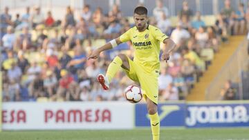 Ramiro Guerra, en un amistoso disputado entre Villarreal y Hércules.