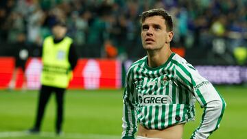 Lo Celso, en la final de Conference.