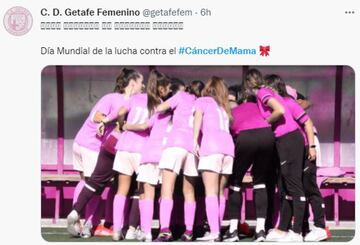 El mundo del deporte se tiñe de rosa en el #DiaMundialdelCancerdeMama