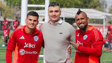 Vidal le dedicó emotivo mensaje a Cristóbal Campos y el portero le respondió así