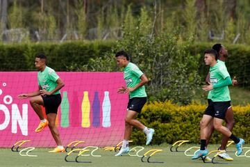 Atlético Nacional se alista para enfrentar a Independiente Santa Fe, por el partido aplazado de la jornada 13 de la Liga BetPlay 2023-I.