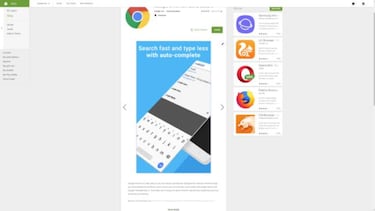 Así es el nuevo diseño de Google Play Store en tu ordenador