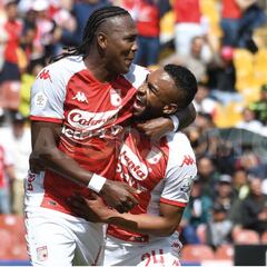 Santa Fe vence a Tolima con goles de Rodallega y Torres
