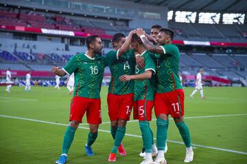 México goleó y gustó ante Francia en Tokio