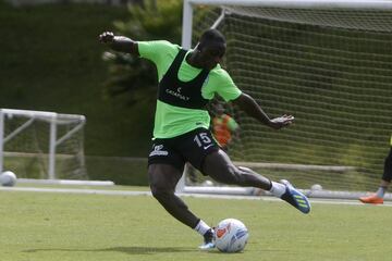 Primer entrenamiento de Nacional tras la salida de Macnelly